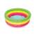 Bestway Summer inflatable pool, green, yellow, pink, side view