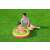 Bestway Summer inflatable pool for kids, green, yellow, pink, child playing in pool