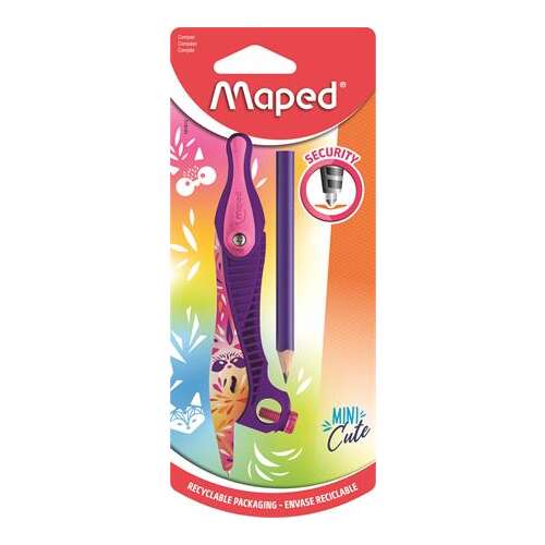 MAPED Bleistiftspitze mit Adapter, MAPED "Mini Cute", gemischte Farben