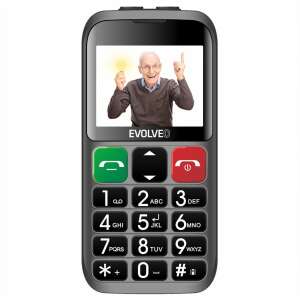 Evolveo EasyPhone EB 6,1 cm (2,4") 115 g Čierna, strieborná Telefón pre seniorov 44523319 Telefóny pre seniorov