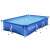 Bestway Steel Pro rectangular frame pool filled with water