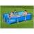 Bestway Steel Pro rectangular metal frame pool in use, family enjoying the pool
