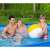 Family playing with beach ball in Bestway Steel Pro pool