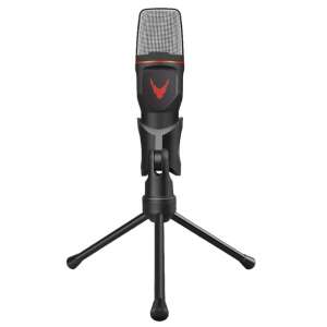 Microfon de gaming Varr cu trepied, negru - Microfoane