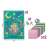 MAPED CREATIV Secret Mosaics Diary with lock and keys, green cover with fairy design, includes 12 sheets of colorful mosaic tiles, size information
