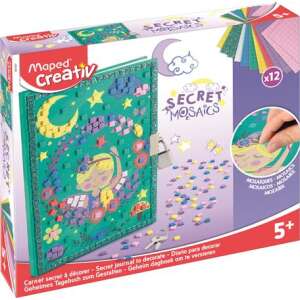 MAPED CREATIV Mozaikos titkos napló, MAPED CREATIV, "Secret Mosaics" 42387999 Kreatív játék