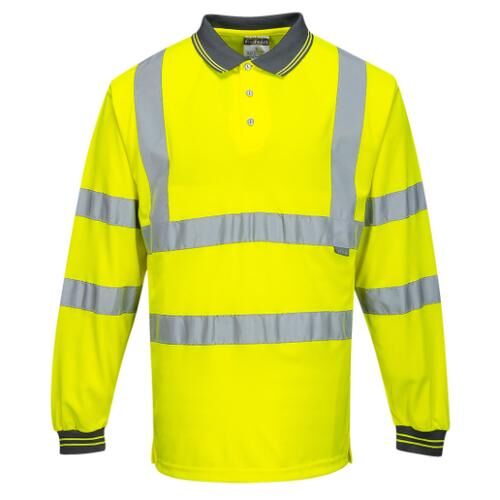 Portwest Hi-Vis Hosszú Ujjú Pólóing - Jól Láthatósági Munkaruha 143972591