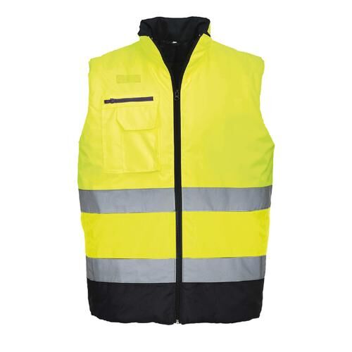 Portwest Hi-Vis Kéttónusú Fényvisszaverő Mellény 143994327 - Munkás mellény