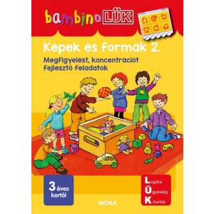 Képek és formák 2. - Megfigyelést, koncentrációt fejlesztő feladatok - Bambino Lük 46883274 Gyermek könyv