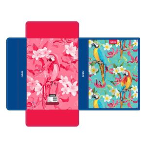 Cutie pentru caiete A4 din carton ondulat cu model papagal 134749992 - Nebulo Mape și serviete