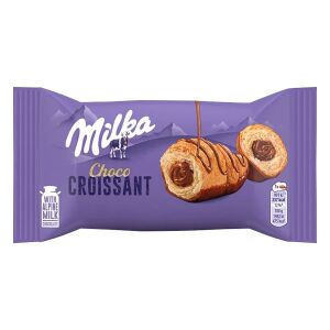 Croissant MILKA csokoládés töltelékkel 50 g 134750049 - Piskóta
