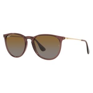 Ochelari de soare femei Ray-Ban RB4171 6593/T5 Erika, Maro, Oval, 54 mm 135263232 - Accesorii pentru femei