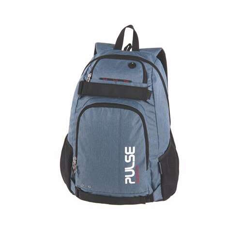 PULSE Rucksack mit Notebookhalterung, PULSE "Scate", hellblau