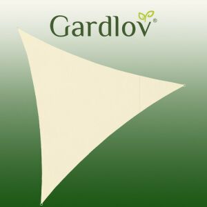 Gardlov bézs háromszög alakú napvitorla kültéri teraszra - Gardlov