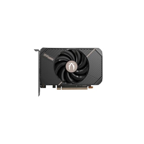 Widok z przodu karty graficznej Zotac Gaming GeForce RTX 5060 SOLO 8GB GDDR7