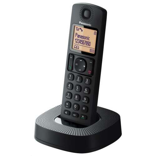 Panasonic KX-TGC310 DECT-Telefon Anrufer-ID Schwarz