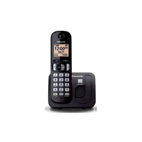 Bezdrôtový telefón Panasonic KX-TGC210PDB, čierny