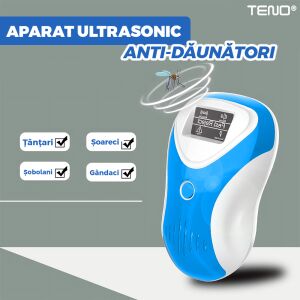 Teno 4 az 1-ben ultrahangos kártevőriasztó rágcsálók és rovarok ellen - Rágcsálóriasztó