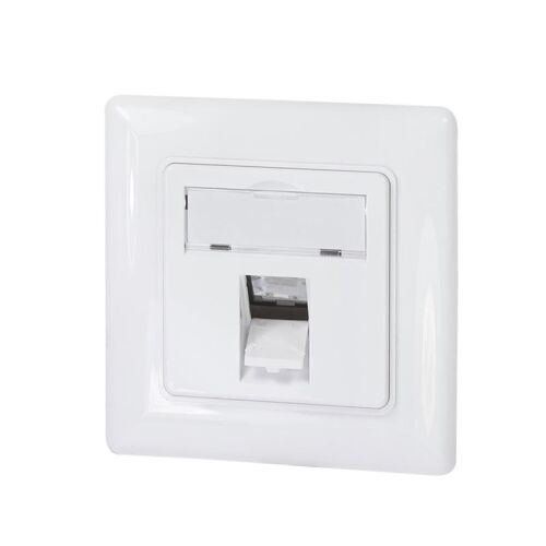 Logilink Keystone előlap 1 modulhoz, német típusú, fehér (NK4053)