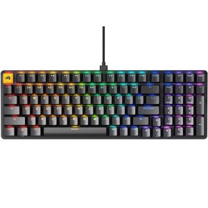 Glorious GMMK 2 Full-Size Fox Mechanikus Billentyűzet, US kiosztás, Fekete, RGB Háttérvilágítás - Glorious