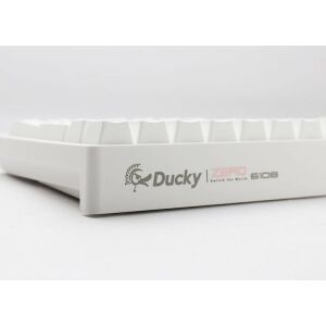 Ducky Zero 6108 Pure White Vezeték Nélküli Gaming Billentyűzet Logó Részlet - Ducky