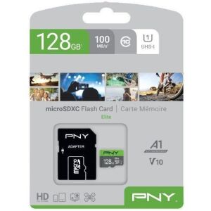 PNY Elite 128GB MicroSDXC UHS-I Class 10 Memóriakártya 138589001 - PNY