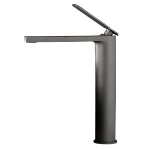 Zadabso matt fekete fürdőszobai csaptelep hosszú kifolyóval - Zadabso