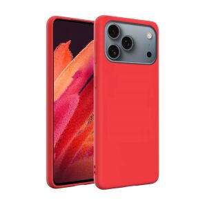 Silicon Case Apple iPhone 17 Pro (6.3) szilikon tok barack 134825632 - Apple Puzdrá na telefóny