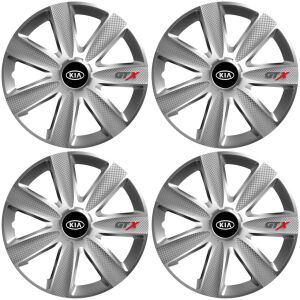 Set 4 Capace Roti GTX Gri R14, Pentru Kia