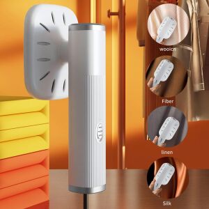 Demonstrație aparat portabil de aburit haine pe diferite țesături - Aparate de abur manual