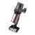 Angled view of Deerma DEM-T30W cordless vacuum cleaner with illuminated brush head