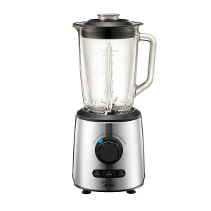 Blender MIDEA MJ-BL5001AW2, szklany pojemnik 1,5 l, regulowana prędkość, 600 W 134878737 - Toster i Blender