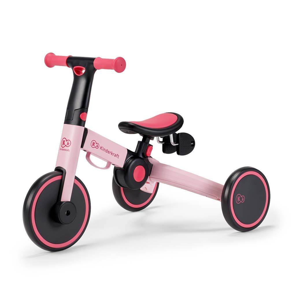 KINDERKRAFT Háromkerekű 4TRIKE candy pink