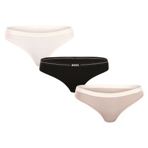 3PACK női tanga BOSS többszínű (50510030 961) M 134881800 - Női ruházat