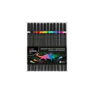 Kidea Kétoldalas filctollak - 12 féle színben (MBC12KKA) 134885516 - Rajzeszköz