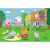 Puzzle Trefl 24-elementowe Peppa Pig, Zabawa w trawie 136046670