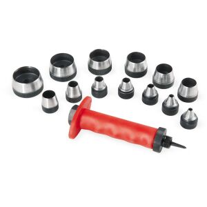 Lyukasztók, EXTOL PREMIUM, 8801850, 5-35 mm, 13 darabos készlet