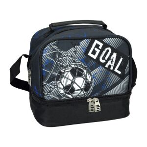 Geantă termoizolantă pentru prânz Oval Goal cu design de minge de fotbal - Genți de prânz