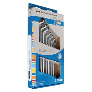 Комплект двустранни звездообразни ключове в картонена кутия 8 броя 134922899 - Сортер за инструменти и части, Набор от инструменти, Стълба и изпълнител, Индустриална система от рафтове и Батерия и зарядно устройство за инструменти