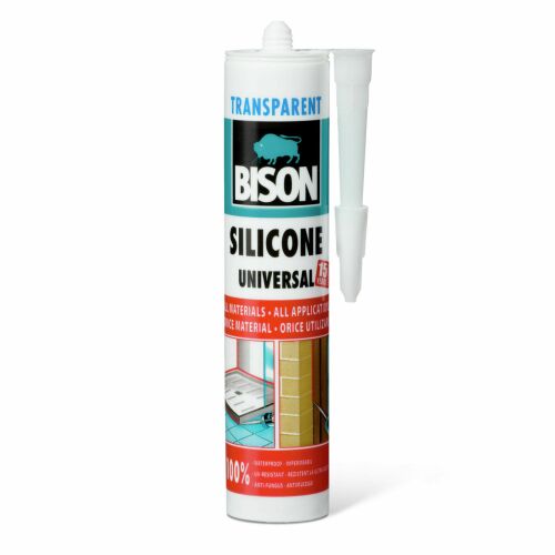 BISON szilikon tömítőanyag SILICONE UNIVERSAL CLEAR 280 ml 164934034 - Bison