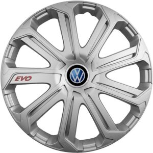 4 db-os Evo szürke kerékszett R14-hez, Volkswagenhez