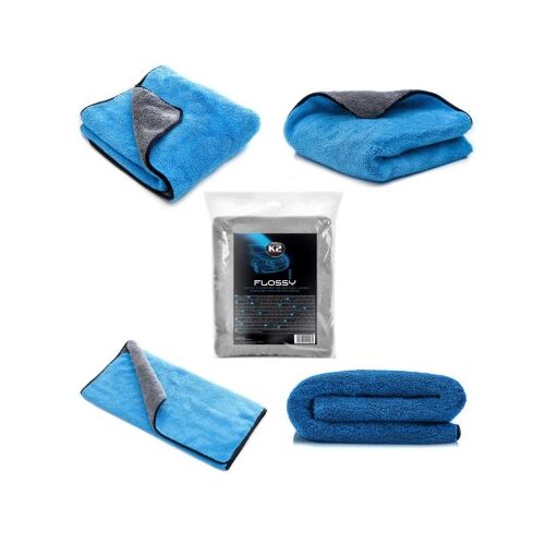 Utierka z mikrovlákna K2 Flossy Pro 800 g/m² 90 x 60 cm