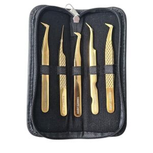 Magic szempillacsipesz készlet cipzározható tokban 144373162 - Szempilla csipesz