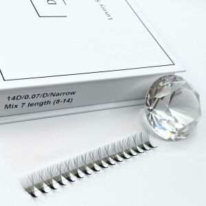 Luxory Strip Promade Collection mix D 14D 0.07 1000 db 144126091 - Műszempilla