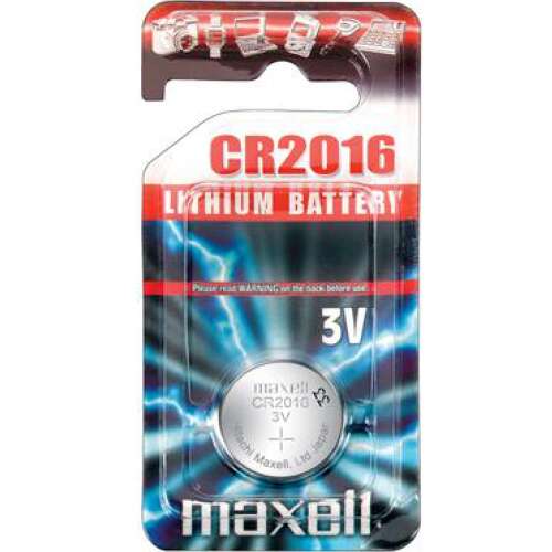 Batterie cr2016 lithium 1 Stück/Packung, im hängenden Blister maxell 72310839