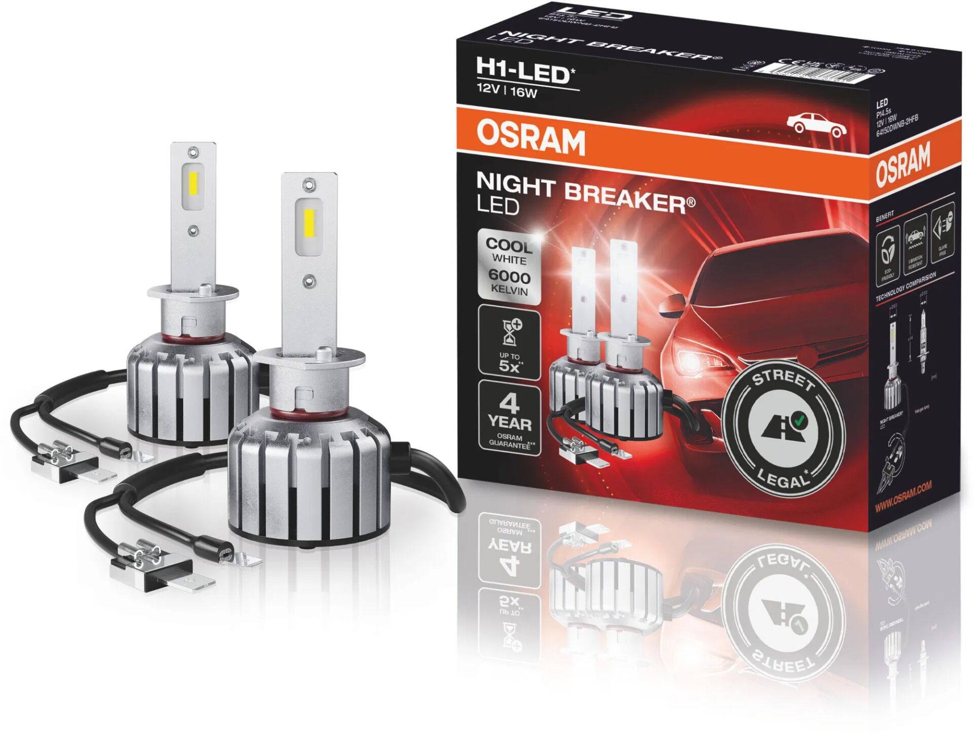 Osram Night Breaker LED H1 izzó