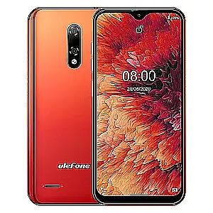 Smartphone Ulefone Note 8P Amber: Vedere frontală și spate - Ulefone Telefoane mobile
