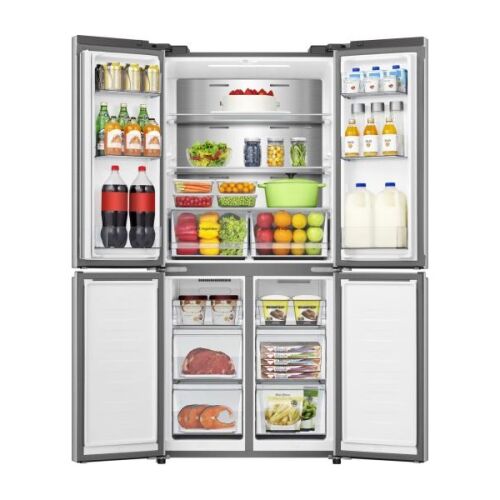 Hisense RQ5P470SAID Side-by-Side Hűtő - 483L, Total No Frost, Inox 134951683