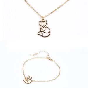 Arany tónusú Emporia Ötvözetű Szett ( Nyaklánc+Karkötő ), LGP0248 134965158 - Emporia