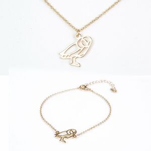 Arany tónusú Emporia Ötvözetű Szett ( Nyaklánc+Karkötő ), LGP0241 134965315 - Emporia